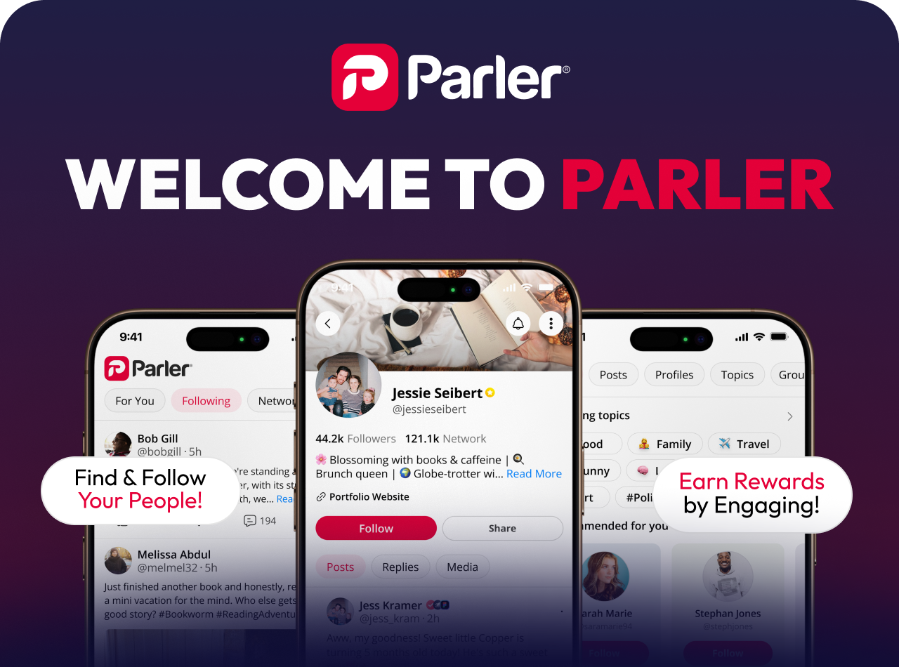 Parler App Screenshots